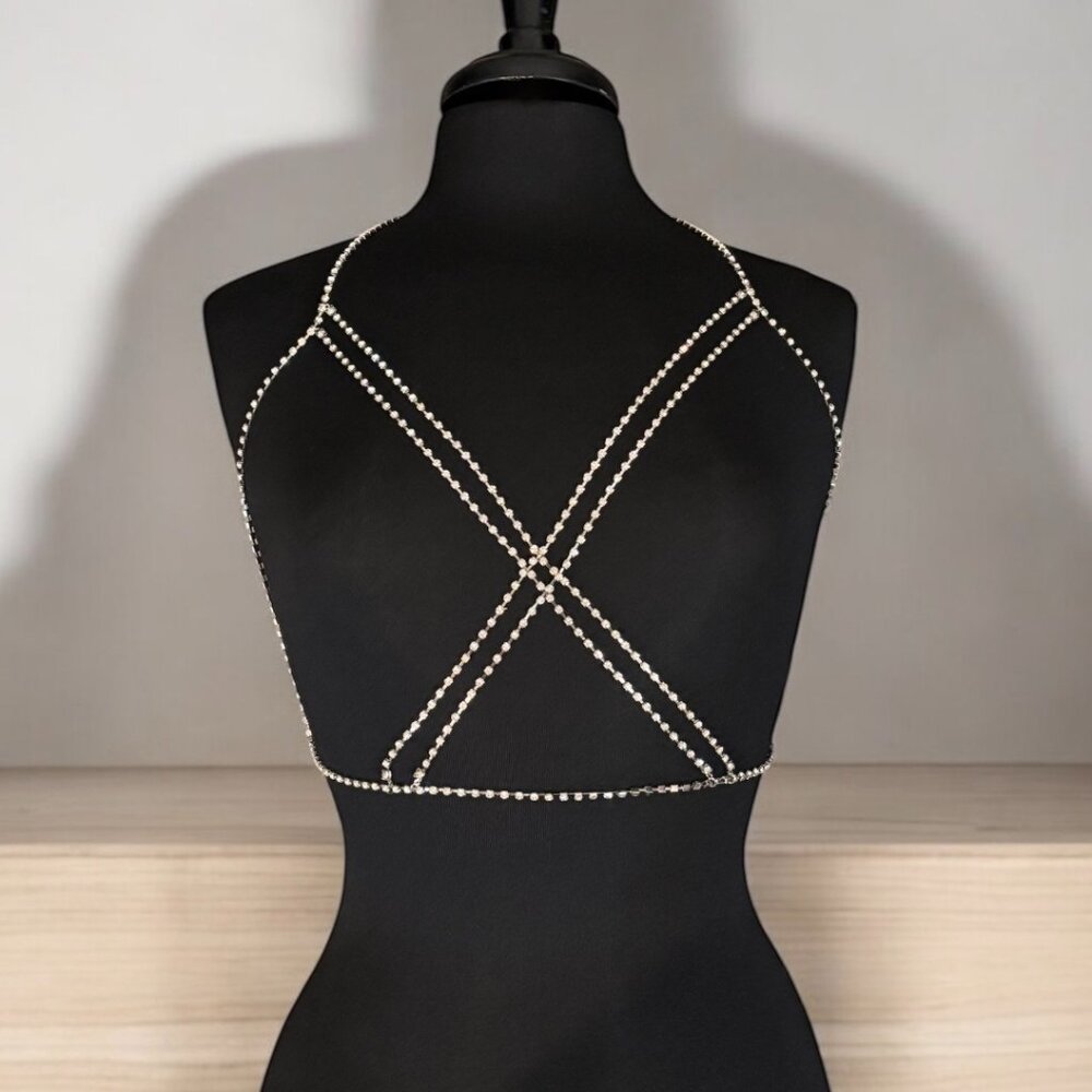 Full Rhinestone Body Chain - Picture 3 of 5